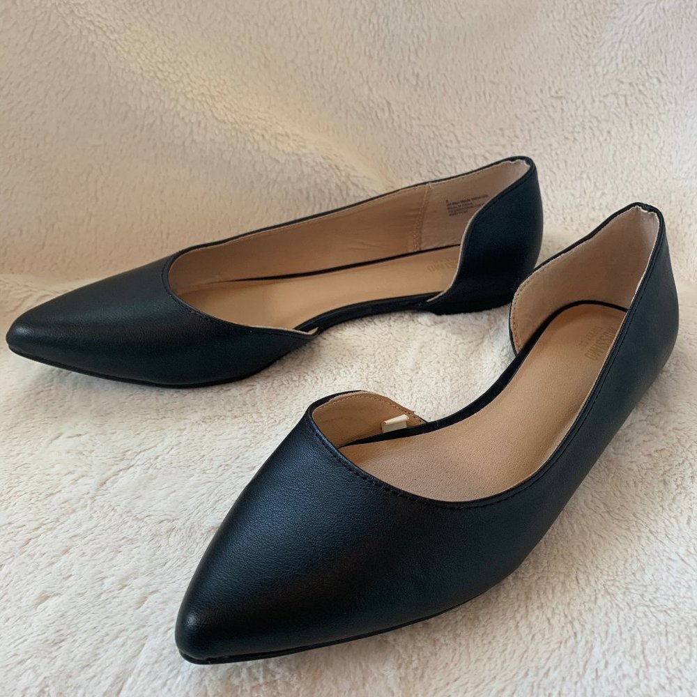 Mossimo Black Pointed Toe Flats